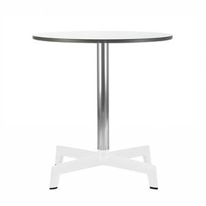 Table de bar Sputnik I HPL Blanc / Matériau synthétique blanc - Dimensions : diamètre 80 cm