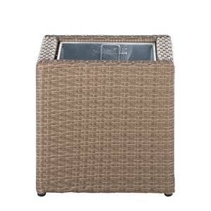 Fioriera Rattanesco Puca Polyrattan Marrone - 40 cm