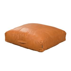 Coussin de sol Aviron Cuir véritable - Cognac