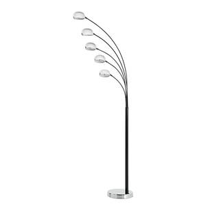 Lampadaire arc Five Fingers Noir / Chrome