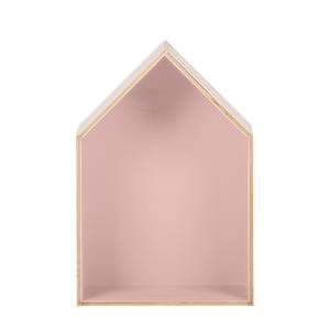 Etagère suspendue cubique Mika lot 3 Bouleau / Mauve