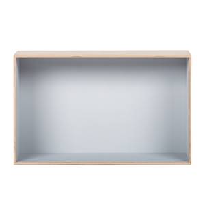 Etagère suspendue cubique Mika lot 3 Bouleau / Gris clair