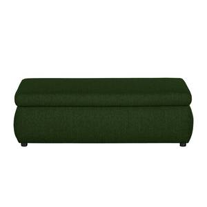 Tabouret boxspring Donhill Tissu - Vert