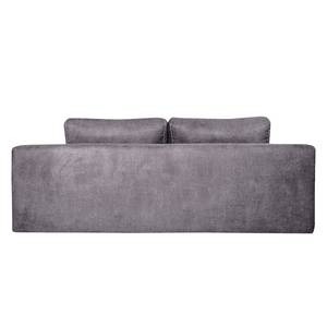 Boxspring-Schlafsofa Dawson Webstoff Dunkelgrau