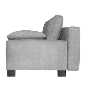 Boxspring-Schlafsofa Dawson Webstoff Grau