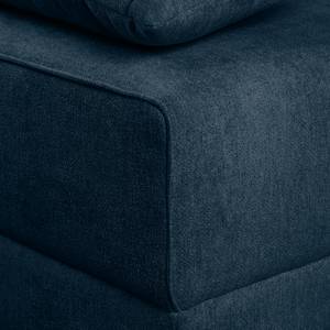 Boxspring-Schlafsofa Dingo I Webstoff Marineblau