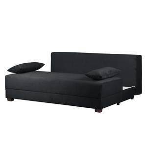 Boxspring-Schlafsofa Dingo II Cord Anthrazit