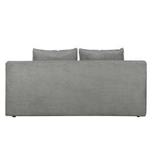 Boxspring-Schlafsofa Dingo II Cord Lichtgrau