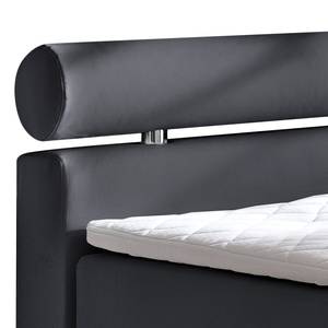 Boxspringbett Anello Kunstleder Schwarz - 160 x 200cm - H3