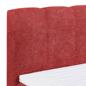 Lit boxspring Arville Microvelours - Rouge