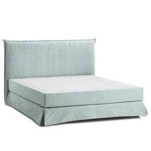 Lit boxspring Avellino II Tissu - 180 x 200cm - D2 souple