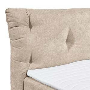 Boxspring Bannon micro-velours - Beige