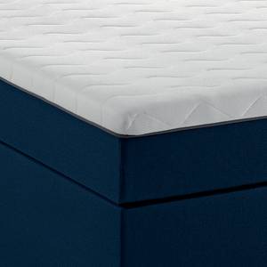 Boxspring Ramona V geweven stof - Donkerblauw - 140 x 200cm