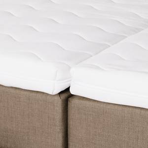 Boxspring Brilliant Night motorisch verstelbaar - Gemêleerd beige - 140 x 200cm - H2 zacht