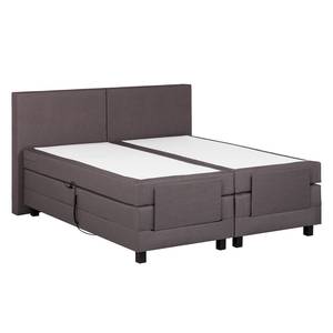 Boxspringbett Brilliant Night (motorisch verstellbar) - Braun Meliert - 140 x 200cm - H2