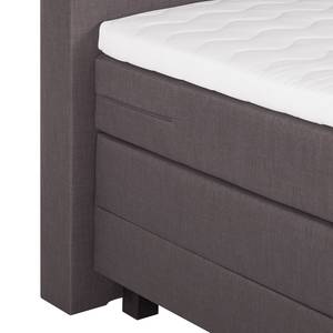 Boxspringbett Brilliant Night (motorisch verstellbar) - Braun Meliert - 140 x 200cm - H3