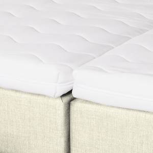 Boxspringbett Brilliant Night (motorisch verstellbar) - Creme - 160 x 200cm - H3