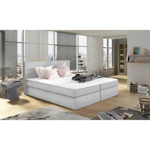 Boxspringbett Carriso Webstoff - Kies