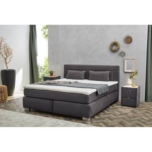 Lit boxspring Celanova Marron - Bois manufacturé - 189 x 37 x 215 cm