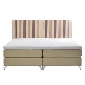 Lit boxspring Daina Tissu - 180 x 200cm - Beige