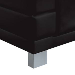 Lit boxspring Diamond Night Textile écru 180 x 200 cm - Noir - 160 x 200cm - D2 souple