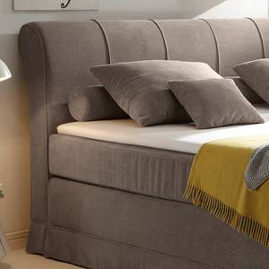 Lit boxspring Dixon Microvelours - Limon