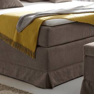 Boxspringbett Dixon Microvelours - Schlamm