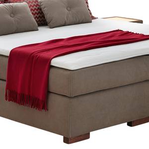 Lit boxspring Falun Microfibre Marron