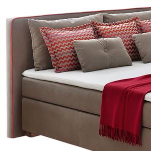 Lit boxspring Falun Microfibre Marron