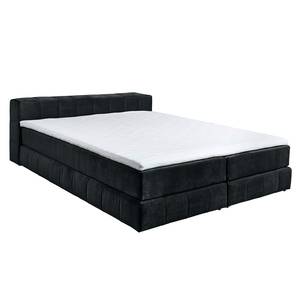 Lit boxspring Gowan Microvelours - Noir