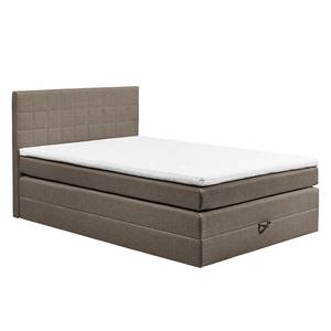 Boxspringbett Harvi Webstoff - 140 x 200cm