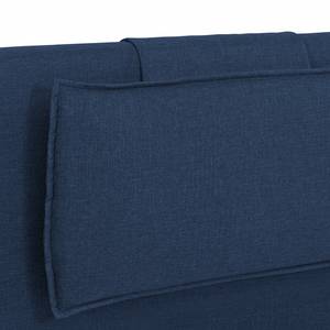 Boxspring Heaven geweven stof - Donkerblauw - 200 x 200cm - H2 zacht - Zonder topper