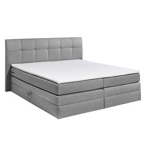 Lit boxspring Judson Tissu - Gris