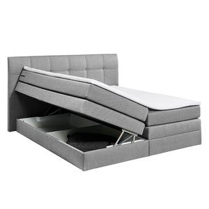 Boxspringbett Judson Webstoff - Grau