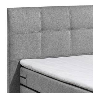 Boxspringbett Judson Webstoff - Grau