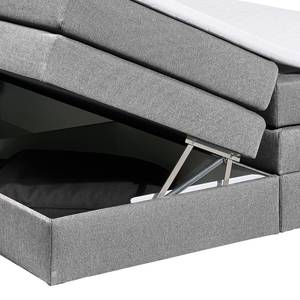 Boxspringbett Judson Webstoff - Grau