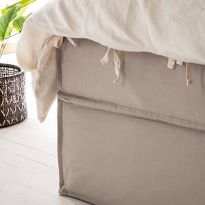 Boxspring Kinx katoen - Eva Padberg limited edition - Taupe