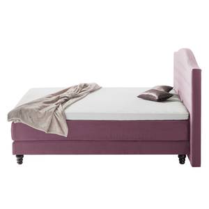 Lit boxspring La Chatre Velours Mauve - 200 x 200cm