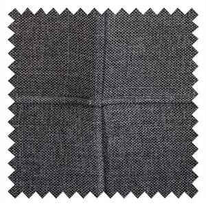 Lit boxspring Lexington Surmatelas inclus - Tissu structuré gris - 180 x 200cm