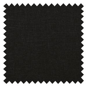 Lit boxspring Loimaa Tissu - Noir - 200 x 200cm