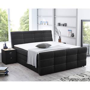 Boxspringbett Lulea Webstoff - Braun