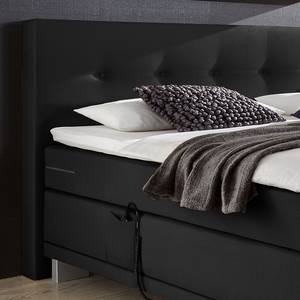 Boxspringbett Luxury Night Schwarz - 180 x 200cm