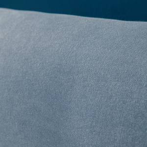 Boxspring Mälby geweven stof - Mat lichtblauw - 160 x 200cm