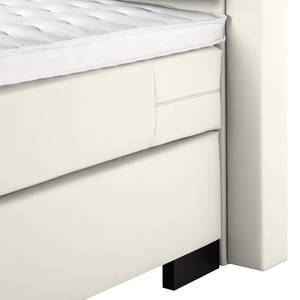 Boxspringbett Brilliant Night Creme - 180 x 200cm - Tonnentaschenfederkernmatratze - H3