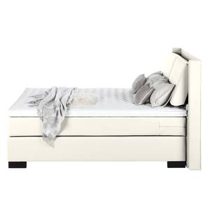 Boxspringbett Brilliant Night Creme - 180 x 200cm - Tonnentaschenfederkernmatratze - H3