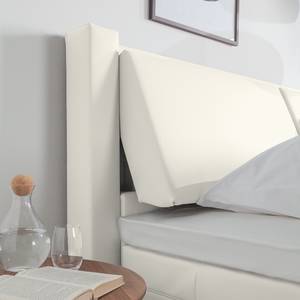 Boxspringbett Brilliant Night Creme - 160 x 200cm - Tonnentaschenfederkernmatratze - H2