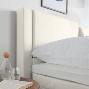 Boxspringbett Brilliant Night Creme - 180 x 200cm - Tonnentaschenfederkernmatratze - H2