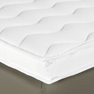 Lit boxspring Brilliant Night Limon - 200 x 200cm - Matelas à ressorts bombés ensachés - D2 souple