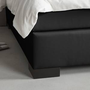 Boxspring Brilliant Night Zwart - 200 x 200cm - Ton-pocketveringmatras - H3 medium