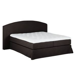 Boxspringbett Romantic Night Espresso - 80 x 200cm - Tonnentaschenfederkernmatratze - H2